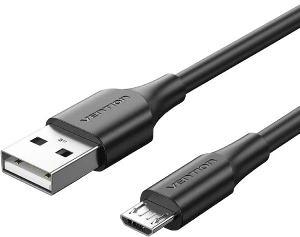 Фото - Кабель Vention USB 2.0 AM-micro BM 2.0м Black (CTIBH)