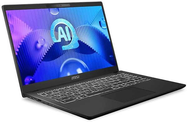 Фото - Ноутбук MSI Modern 15 H AI C1MG-099UA (9S7-15H551-099) Classic Black