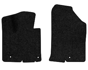 Фото - Килимки ворсові в салон авто EVAtech Premium для Hyundai Tucson (NX4) Hybrid (Long base) 2021 4 покоління SUV USA чорний кант HY44196AD2KH3VPB