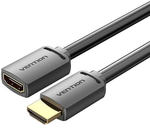 Фото - Кабель HDMI Vention HDMI M - F 5.0 м, V2.0 4K 60Hz (AHCBJ)
