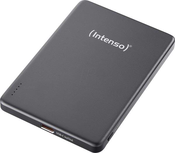 Батарея мобільна Intenso 5000MAH MAG GREY MW5000 (7344024) - Фото 1