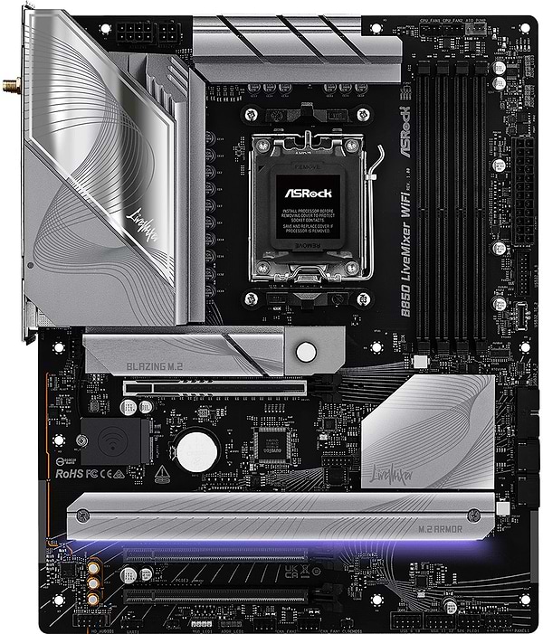 Фото - Материнская плата ASRock B850 LIVEMIXER WIFI