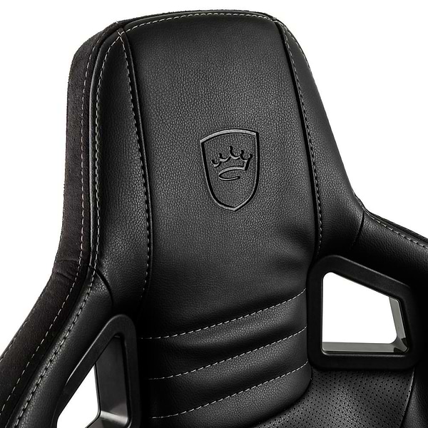 Фото - Крісло для геймерів Noblechairs EPIC Black/Gold (NBL-PU-GOL-002)