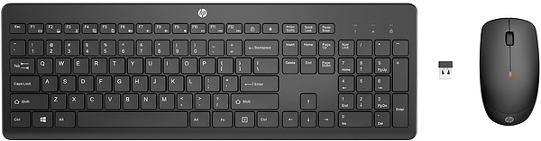 Фото - Клавіатура + миша бездротова HP HP 235 Combo Black (1Y4D0UT)