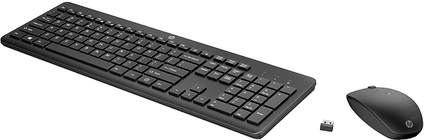Фото - Клавіатура + миша бездротова HP HP 235 Combo Black (1Y4D0UT)
