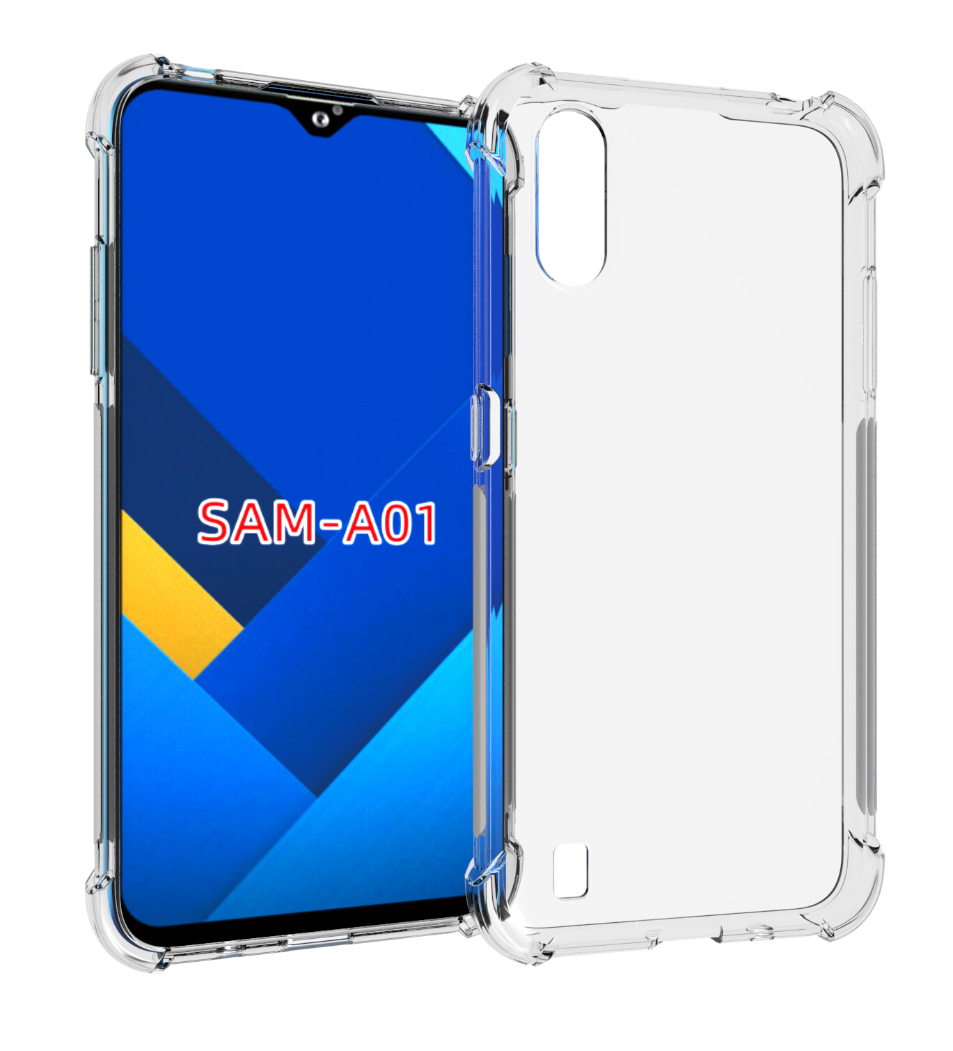 Чохол для смартфону BeCover Anti-Shock for Samsung Galaxy A01 SM-A015 Clear (704643) - Фото 1