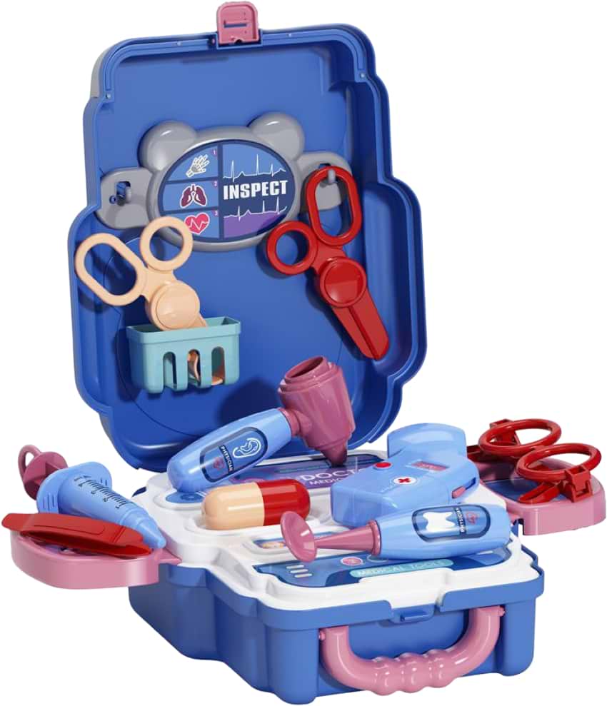 Сюжетно-рольова гра. Набір-професій Bowa Набір лікаря у валізі 17 дет. (688-101A) - Фото 1