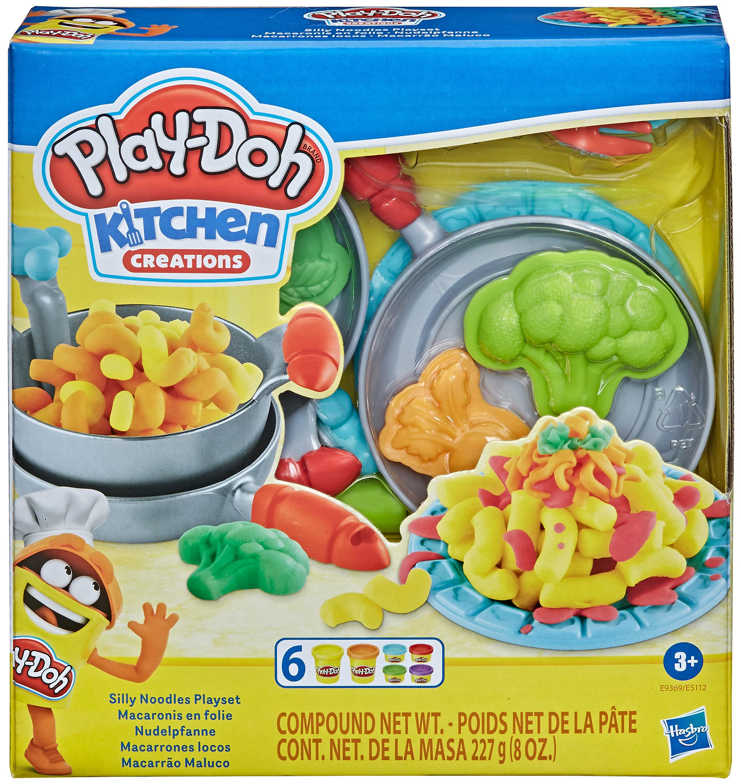 Наборы для лепки Hasbro Play-Doh Забавные закуски (E5112_E9369)