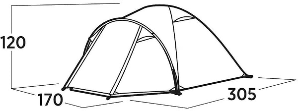 Фото - Палатка Easy Camp Setesdal 3 (120477)