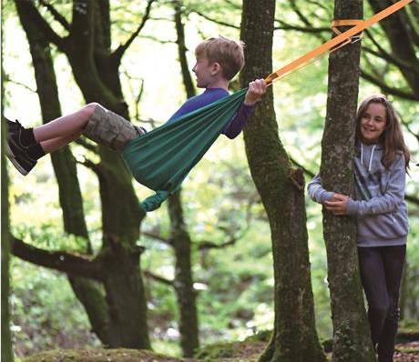 Фото - Гамак Hape Nature Fun 130 см зеленый (E5573)