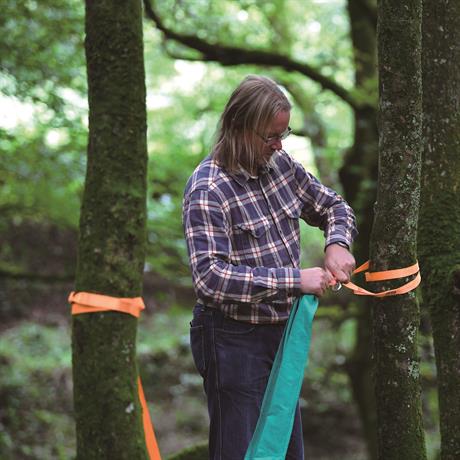 Фото - Гамак Hape Nature Fun 130 см зеленый (E5573)