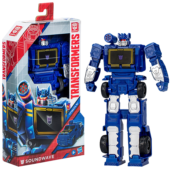 Фото - Машинка-трансформер Hasbro Authentics Titan Changer Soundwave (E5883_F6761)