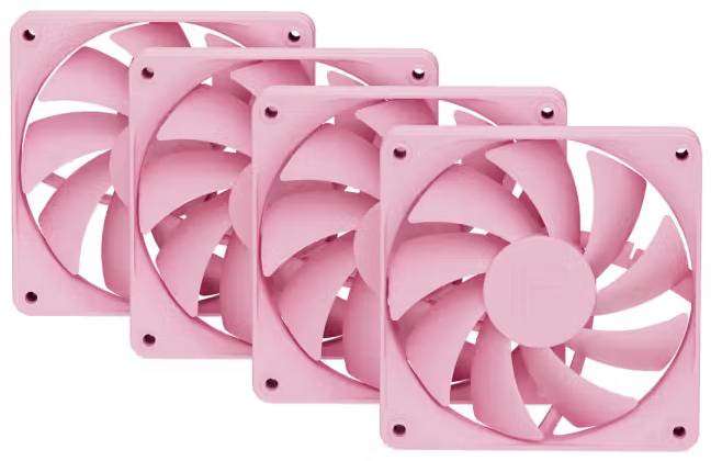Корпусный вентилятор Hyte FA12 PWM FAN (4-PACK) STRAWBERRY MILK (FAN-HYTE-FA12-SM-4)