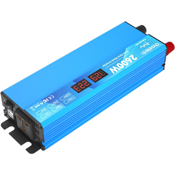 Фото - Інвертор автомобільний Choetech 12V 220V 1300Вт (CJ2600Q-V2)