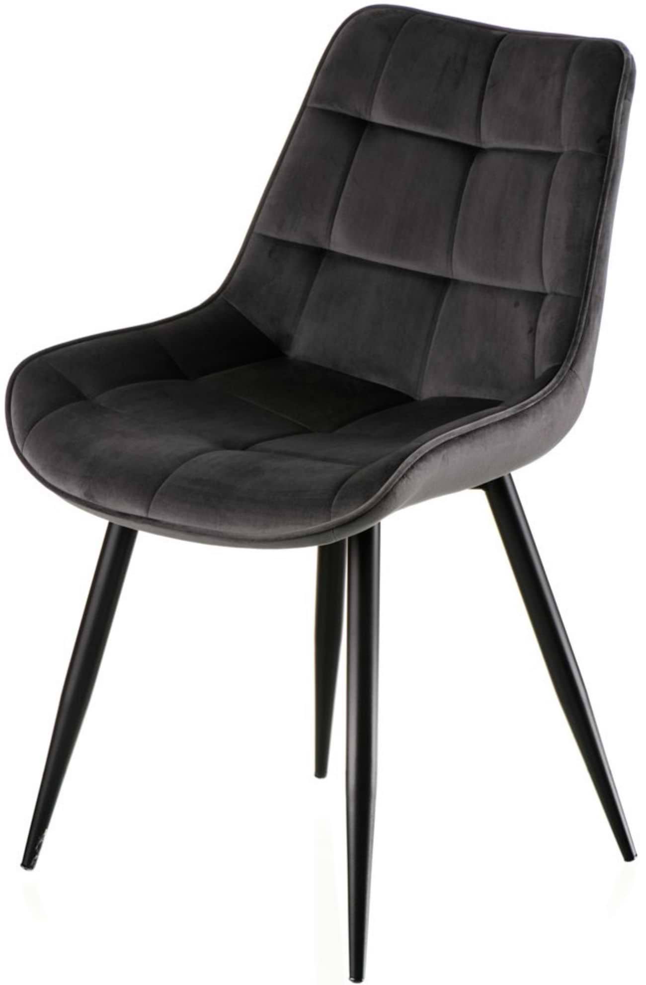 Стул кухонный Special4You Damask Dark Grey (E6477)