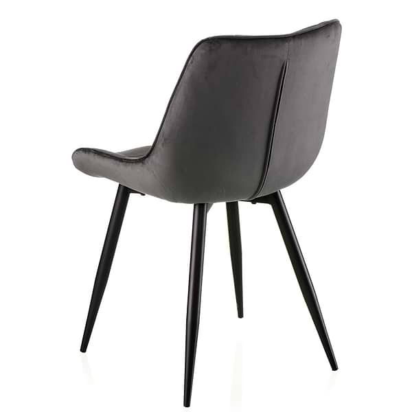 Фото - Стул кухонный Special4You Damask Dark Grey (E6477)