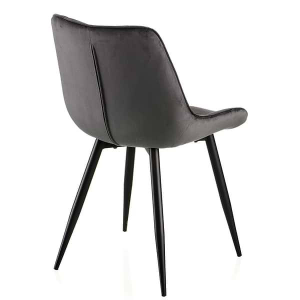 Фото - Стул кухонный Special4You Damask Dark Grey (E6477)