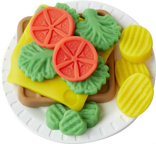 Фото - Наборы для лепки Play-Doh Сырный сэндвич (E7623)