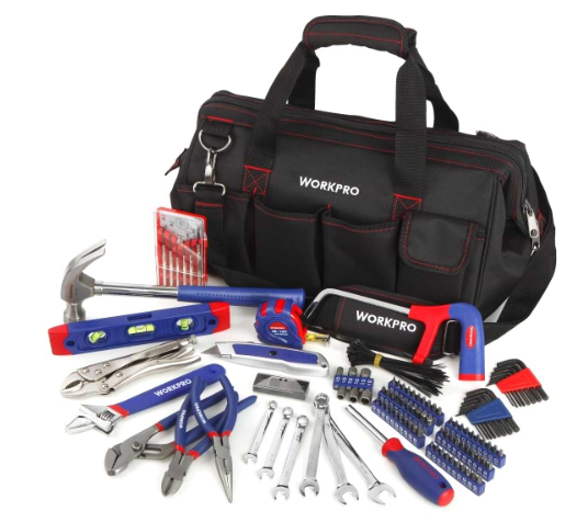 Набір інструментів WORKPRO DYI 156 пр. (W009036)