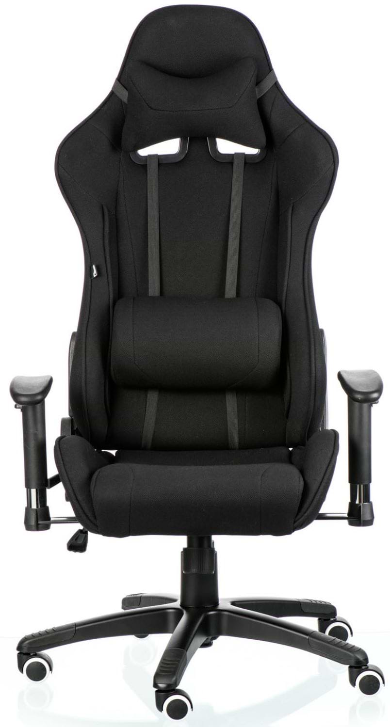 Кресло для геймеров Special4You ExtremeRace black fabric (E7757)