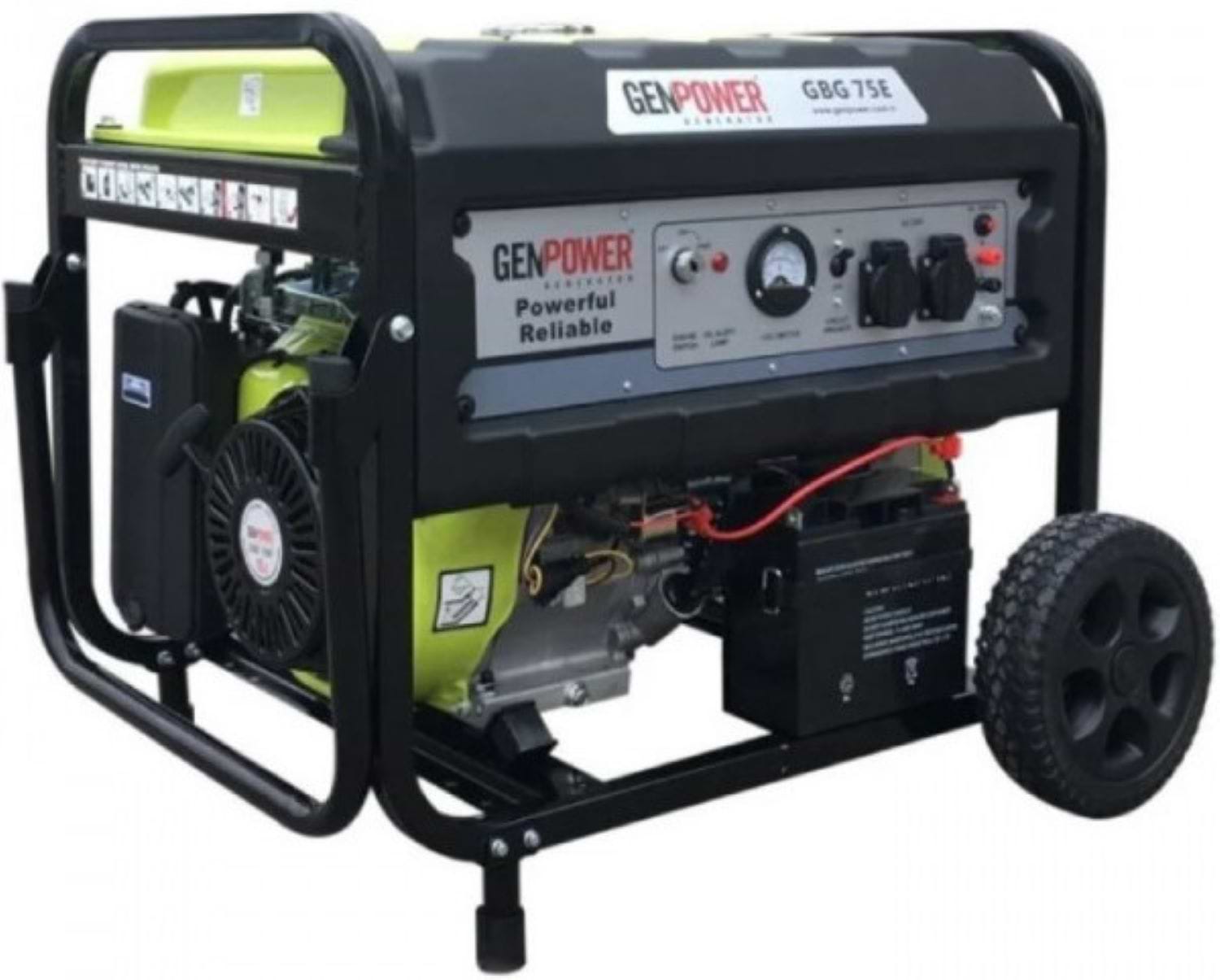 Генератор бензиновий GenPower GBG 75E