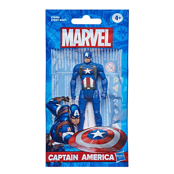 Фото - Колекційна фігурка Hasbro Марвел MVL 3.75IN VALUE FIGURE CAP (E7837_E7848)