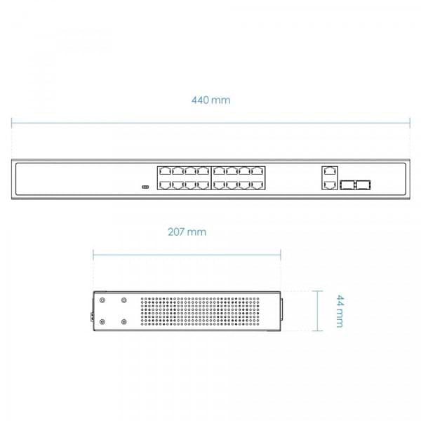 Фото - Коммутатор локальной сети (Switch) Vivotek AW-FGT-180D-250