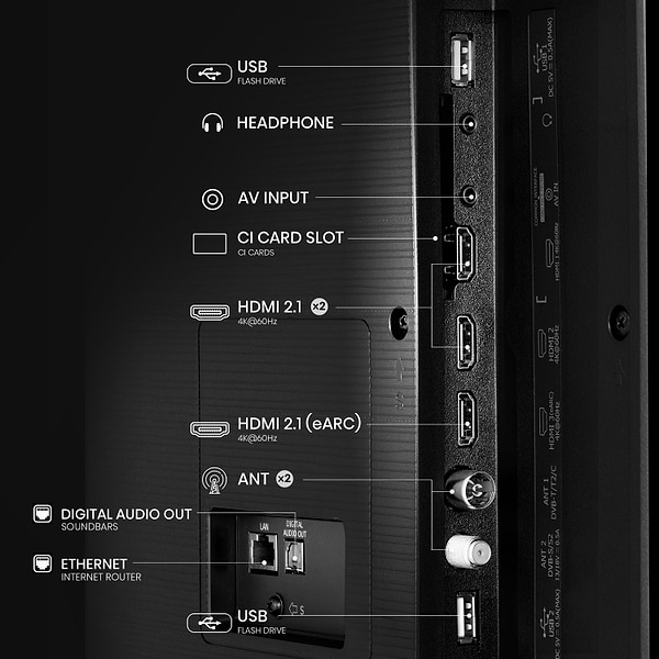 Фото - Телевізор Hisense 85E7Q