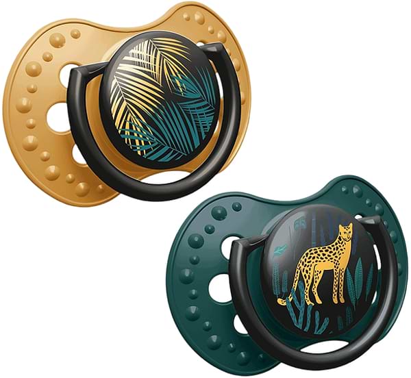 Фото - Динамічна пустушка Lovi 18+ м-ців 2 шт. Jungle Vibes Boy (22/904boy)