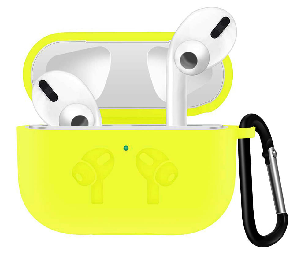 Чехол для наушников BeCover Silicon Protection for Apple AirPods Pro Yellow (704506)