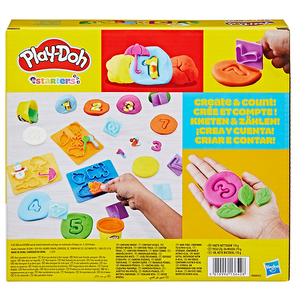 Фото - Набори для ліплення Hasbro Основи E8533 Play-Doh FUNDAMENTALS NUMBERS (E8530_E8533)