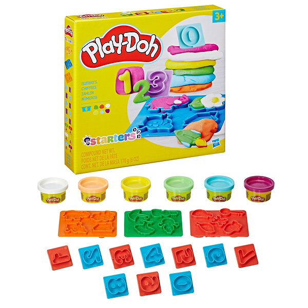 Фото - Набори для ліплення Hasbro Основи E8533 Play-Doh FUNDAMENTALS NUMBERS (E8530_E8533)