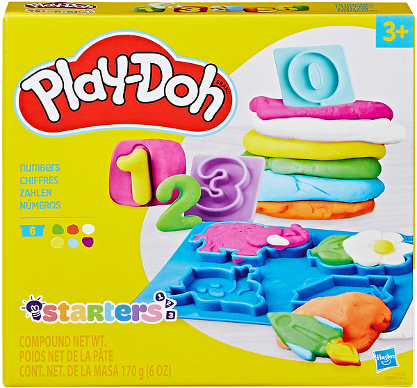 Фото - Набори для ліплення Hasbro Основи E8533 Play-Doh FUNDAMENTALS NUMBERS (E8530_E8533)
