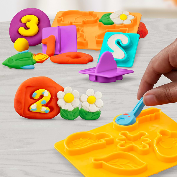 Фото - Набори для ліплення Hasbro Основи E8533 Play-Doh FUNDAMENTALS NUMBERS (E8530_E8533)