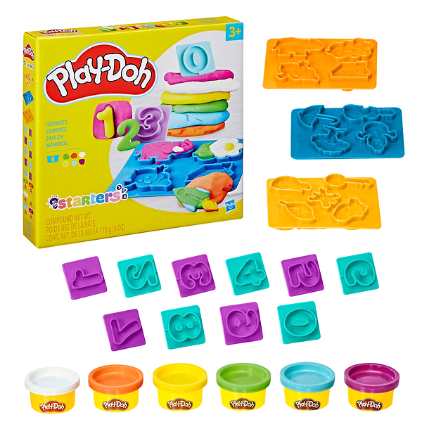 Фото - Набори для ліплення Hasbro Основи E8533 Play-Doh FUNDAMENTALS NUMBERS (E8530_E8533)