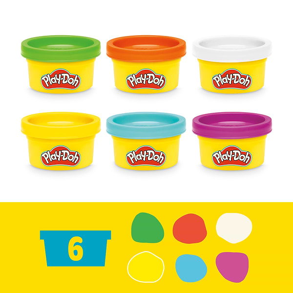 Фото - Набори для ліплення Hasbro Основи E8533 Play-Doh FUNDAMENTALS NUMBERS (E8530_E8533)