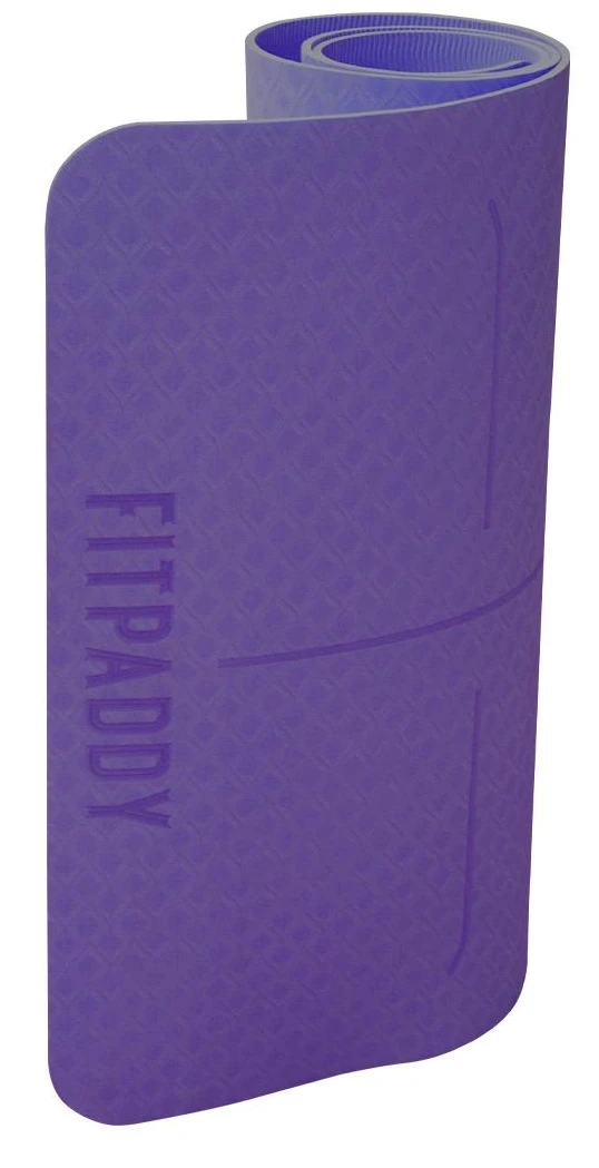 Килимок для йоги та фітнесу FITPADDY MAT01VL