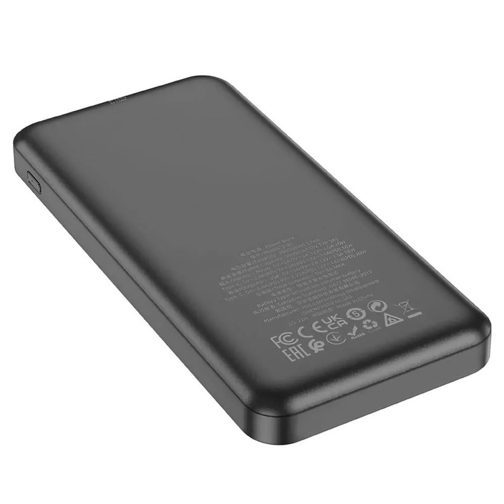 Фото - Батарея мобільна HOCO J102 Cool figure PD20W+QC3.0 10 000mAh Black (6931474783608)
