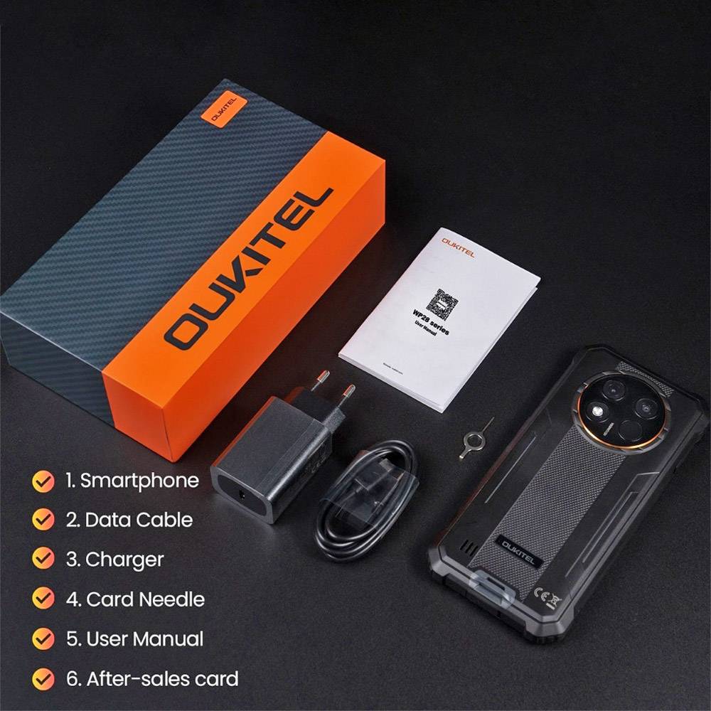 Фото - Смартфон OUKITEL WP28E 4/64GB NFC Black