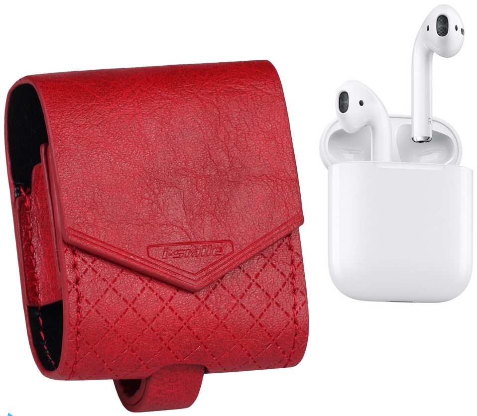 Чохол для навушників i-Smile Baroque for Apple AirPods IPH1436 Red (702343)