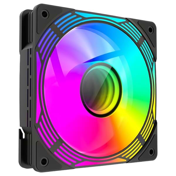 Фото - Корпусный вентилятор Gamemax FN12A-C8I-R Фото - Корпусный вентилятор Gamemax FN12A-C8I-R