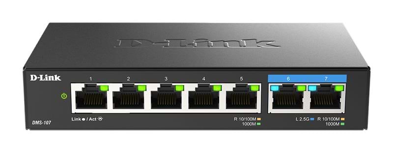 Коммутатор локальной сети (Switch) D-Link DMS-107/E - Фото 1