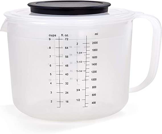 Емкость мерная Barazzoni с крышкой 2000 мл (8640032000) - Фото 1