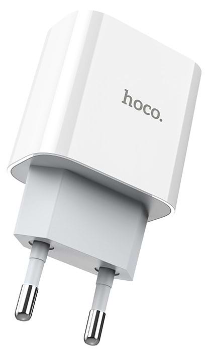 Фото - Мережевий зарядний пристрій HOCO C76A Plus Speed source PD20W charger White (6931474746917)