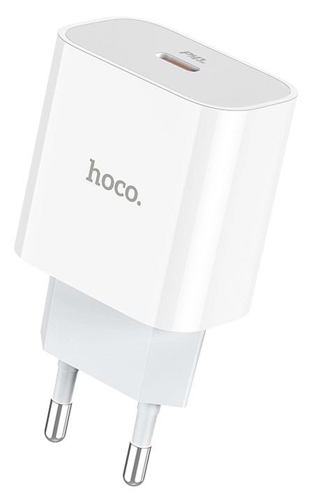 Купити Мережевий зарядний пристрій HOCO C76A Plus Speed source PD20W charger White (6931474746917) - Фото 1 Мережевий зарядний пристрій HOCO C76A Plus Speed source PD20W charger White (6931474746917) - Фото 1