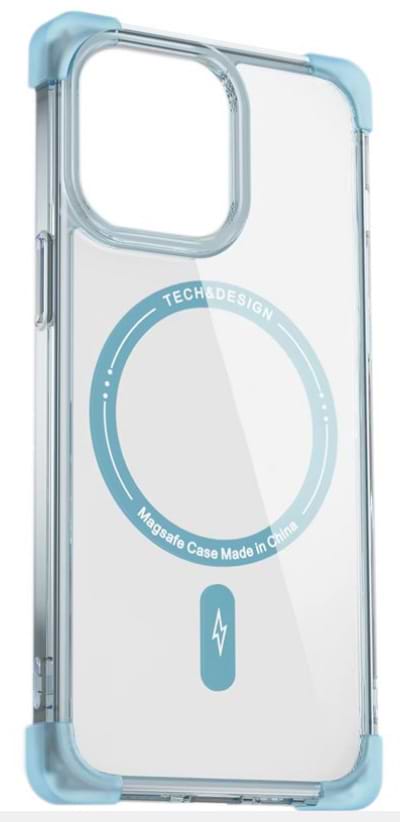 Чехол для смартфона Gelius Proof Special MagSafe for iPhone 16 Plus Transparent Blue (99728) - Фото 1