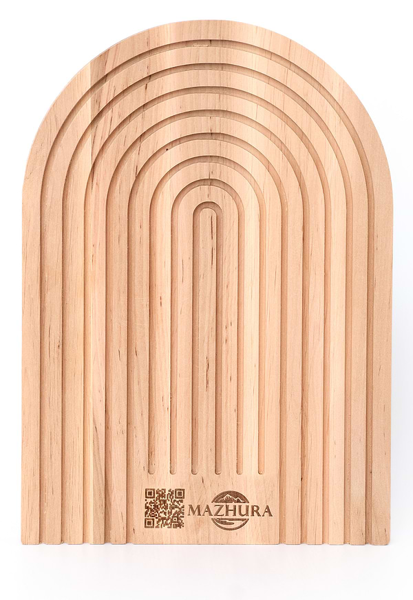 Фото - Доска разделочная MAZHURA для нарезки хлеба 30х21,2 см (mz728330)