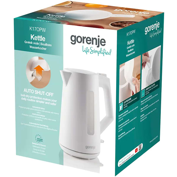 Фото - Электрический чайник Gorenje K17OPW