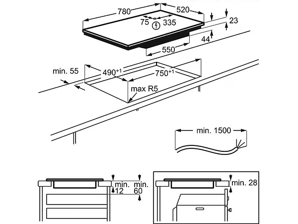 Фото - Варочная панель электрическая Electrolux EIS82441