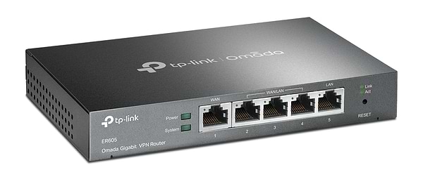 Фото - Маршрутизатор інтернет LAN TP-Link ER605 1xGE LAN 1xGE WAN 3xGE LAN VPN